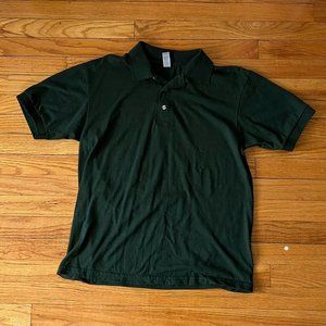 Simple Dark Green Polo Tee